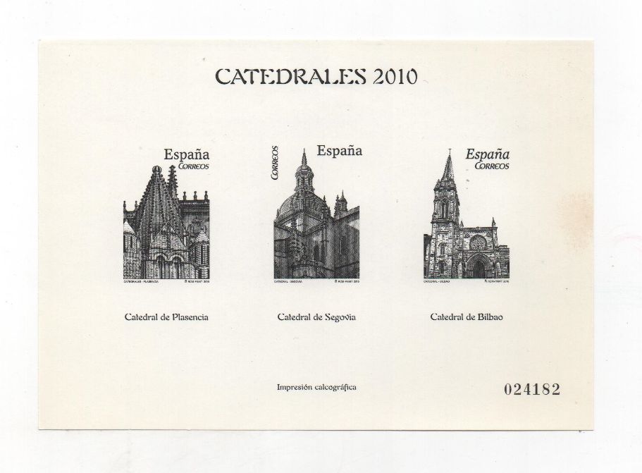 PRUEBA CALCOGRAFICA DEL AÑO 2010 